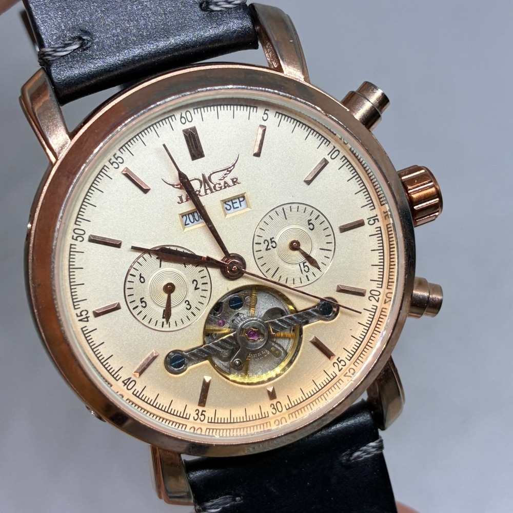 Jaragar A540 Men's Automatic Mechanical Watch Stainless Steel 44 mm